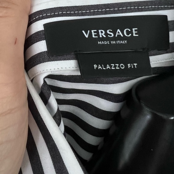 Versace varsity button down - Picture 3 of 4